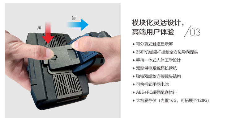 可拆卸內窺鏡
