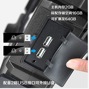可拓展超大存儲空間