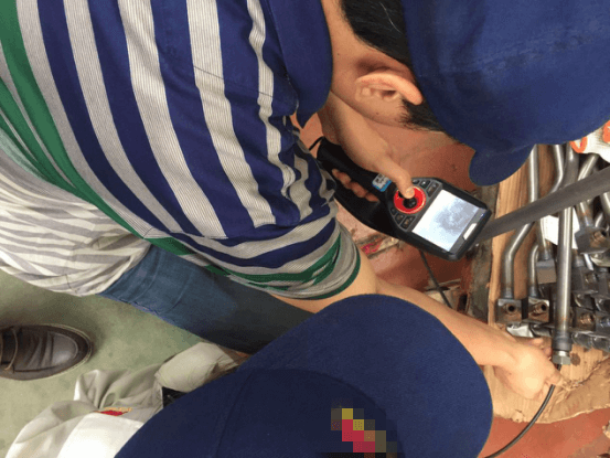 古安泰內窺鏡應用于液壓油管檢測_管道檢測