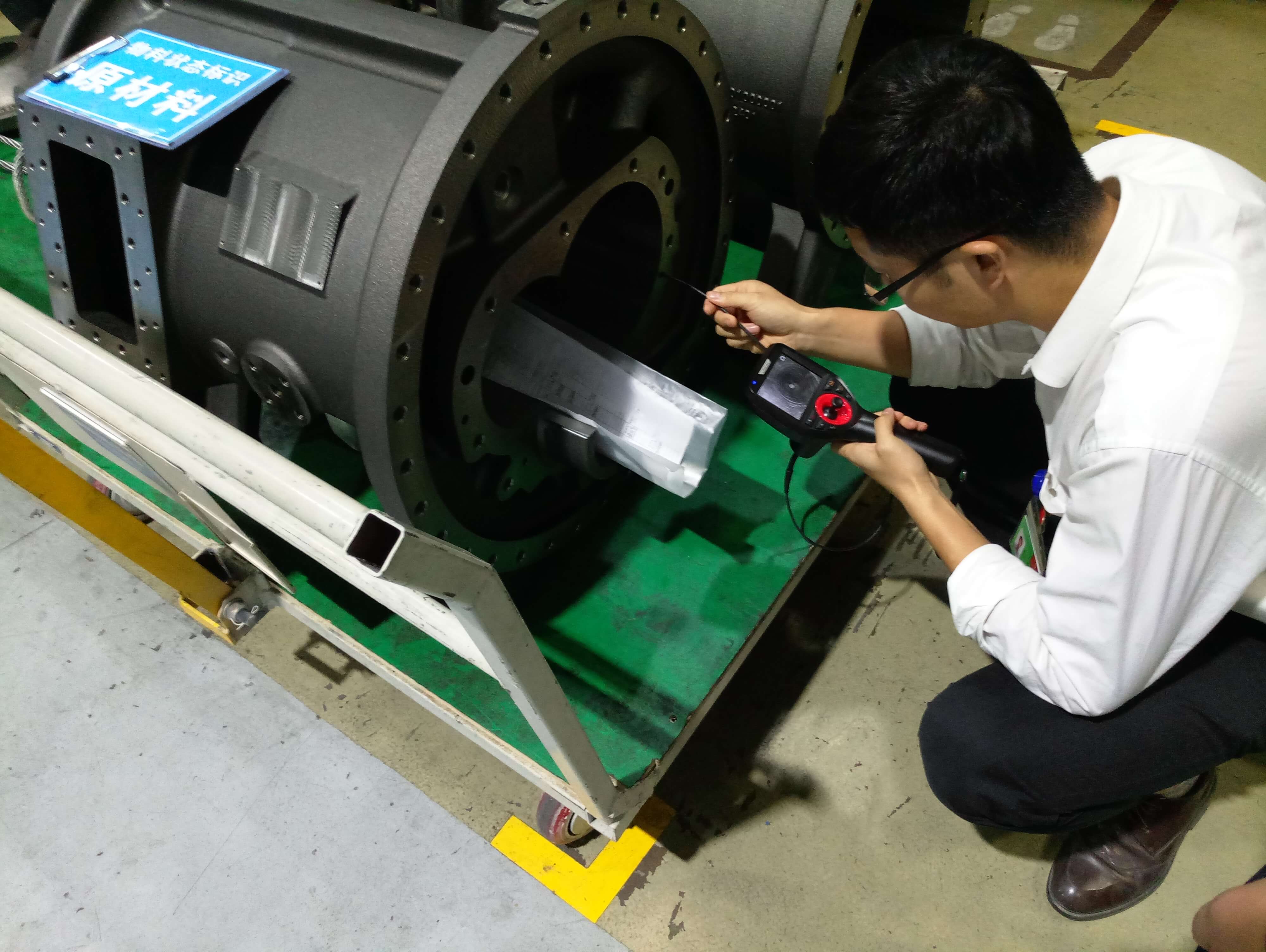 工業內窺鏡用于冰箱干燥器檢測